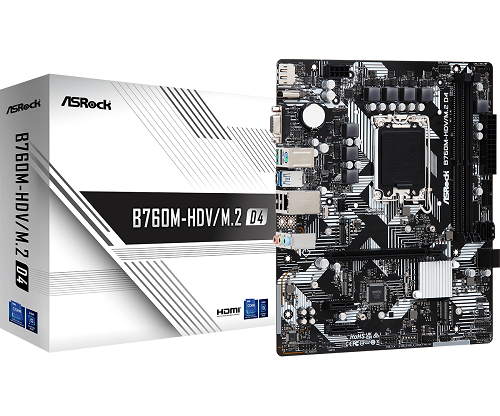 ASROCK B760M-HDV/M.2 D4